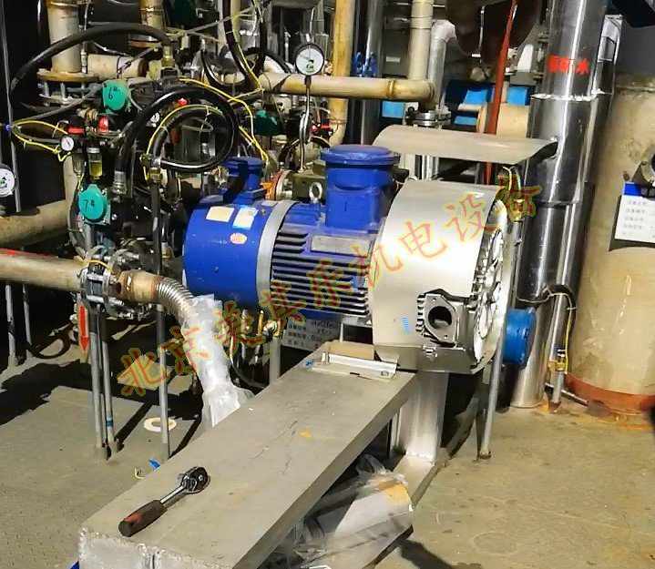 山东某化工厂采用15kw防腐防爆变频漩涡气泵